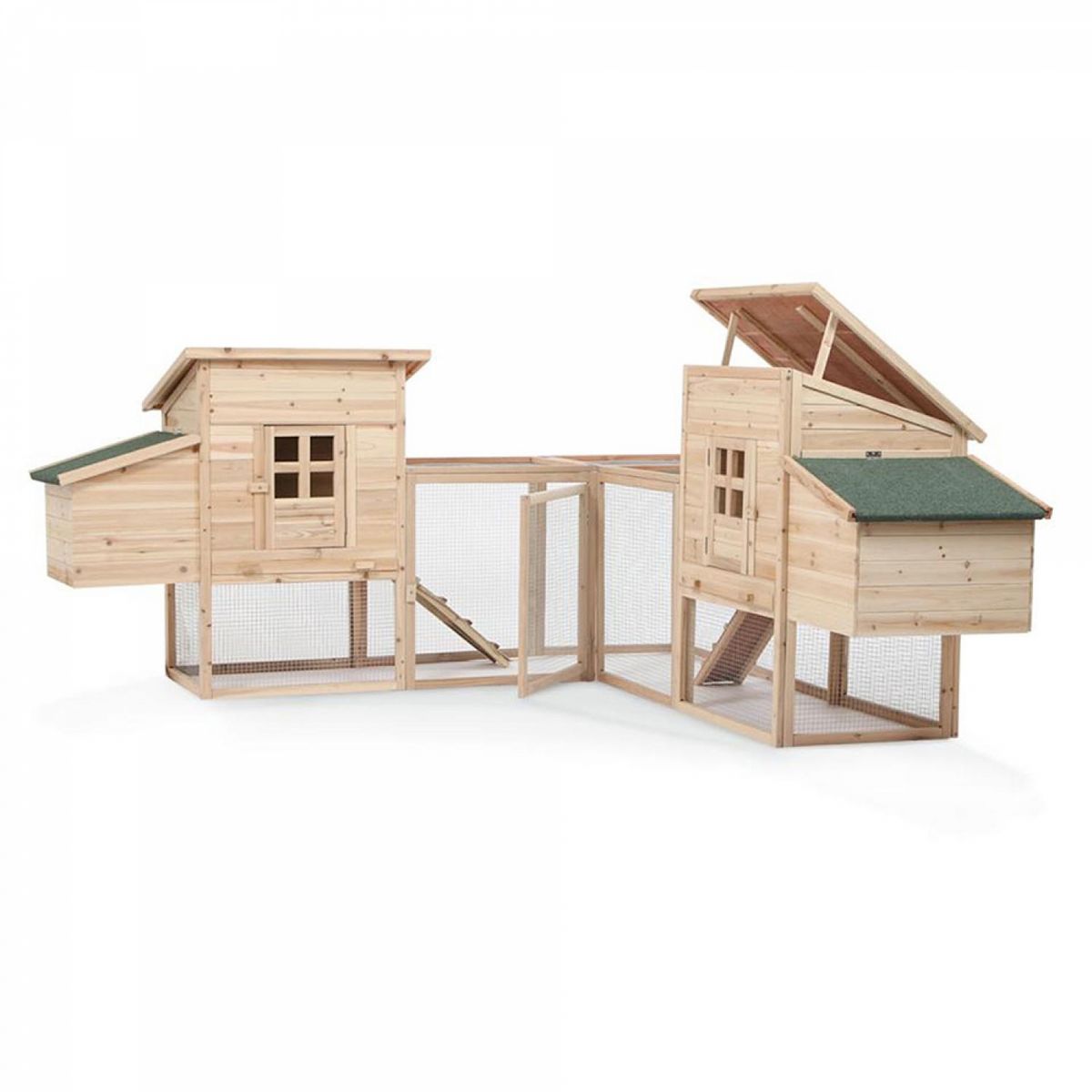 Would you like to have wood chicken coops in your garden?